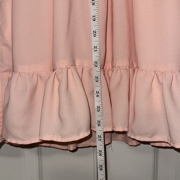 Lillusory Charming Pink Peach Dress size medium - Picture 8 of 8